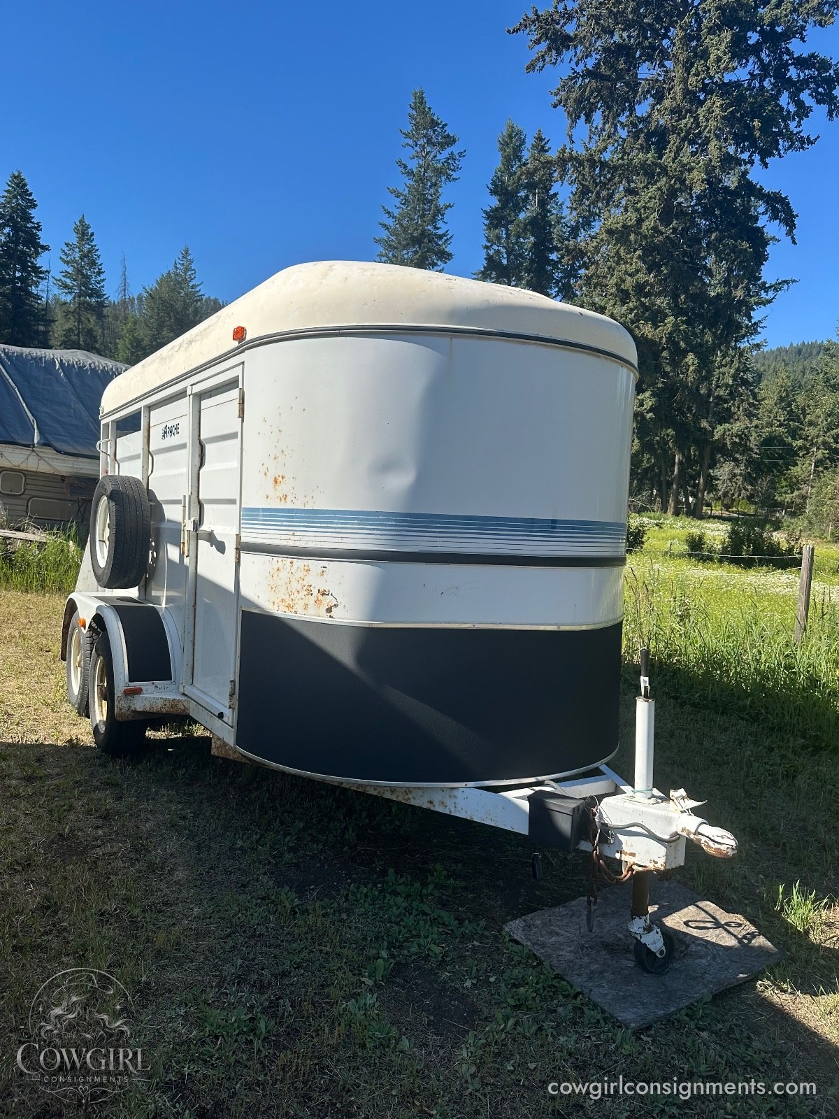 Apache 2-Horse Bumper Pull Trailer, photo 9