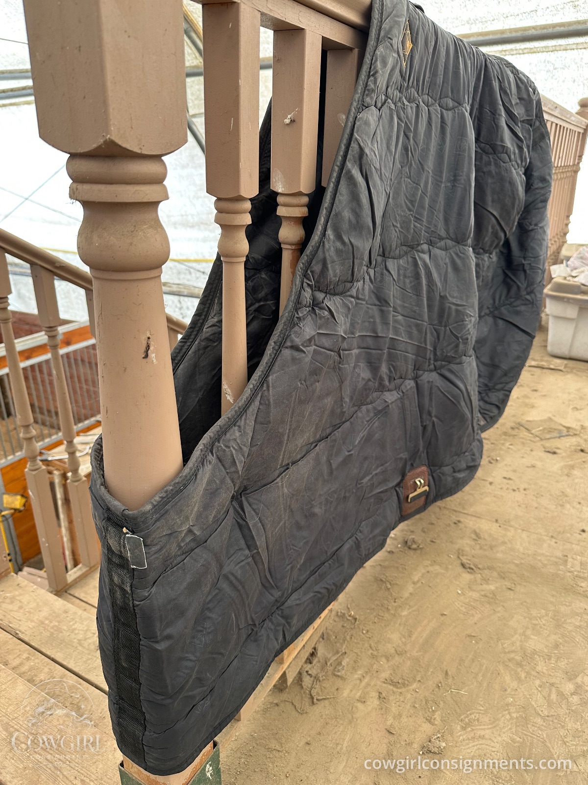 Big D Quilted Stable Blanket, 70", photo 2