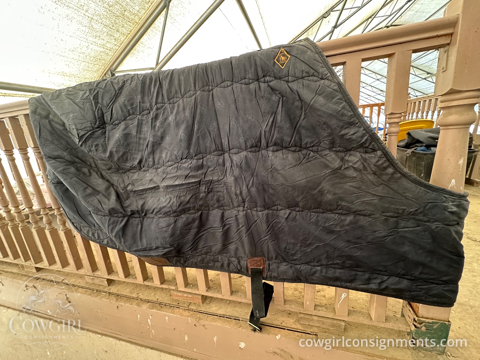 Big D Quilted Stable Blanket, 70", photo 3