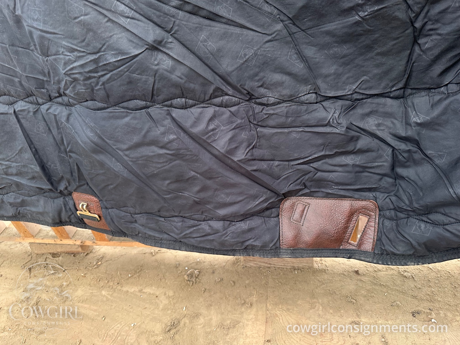 Big D Quilted Stable Blanket, 70", photo 5