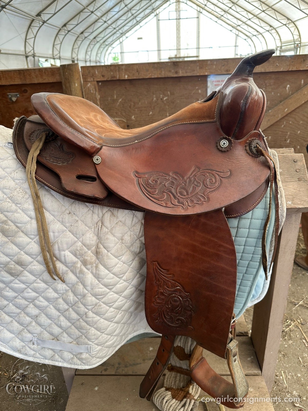 Cloverbar Western Trail Saddle