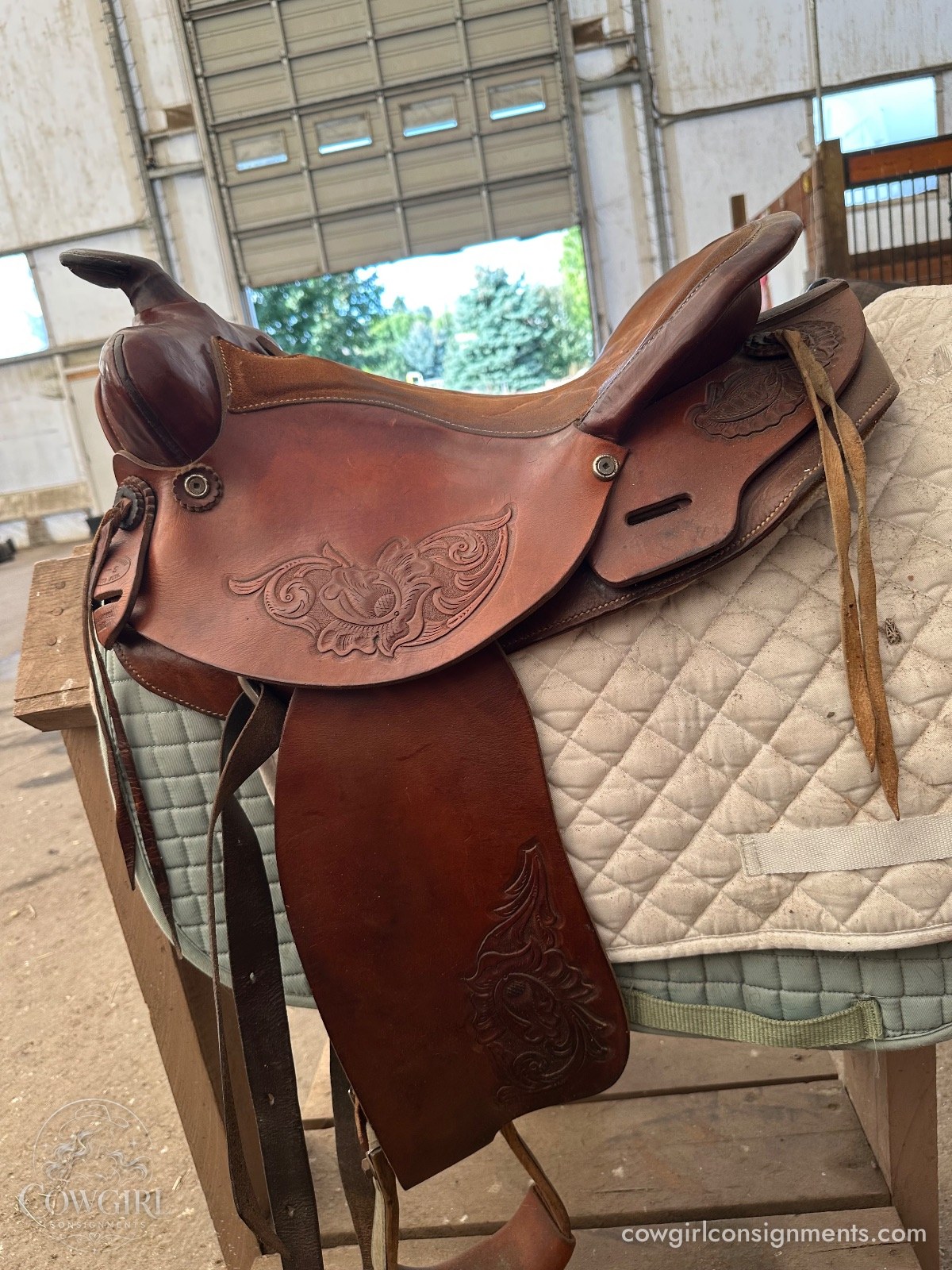 Cloverbar Western Trail Saddle, photo 2