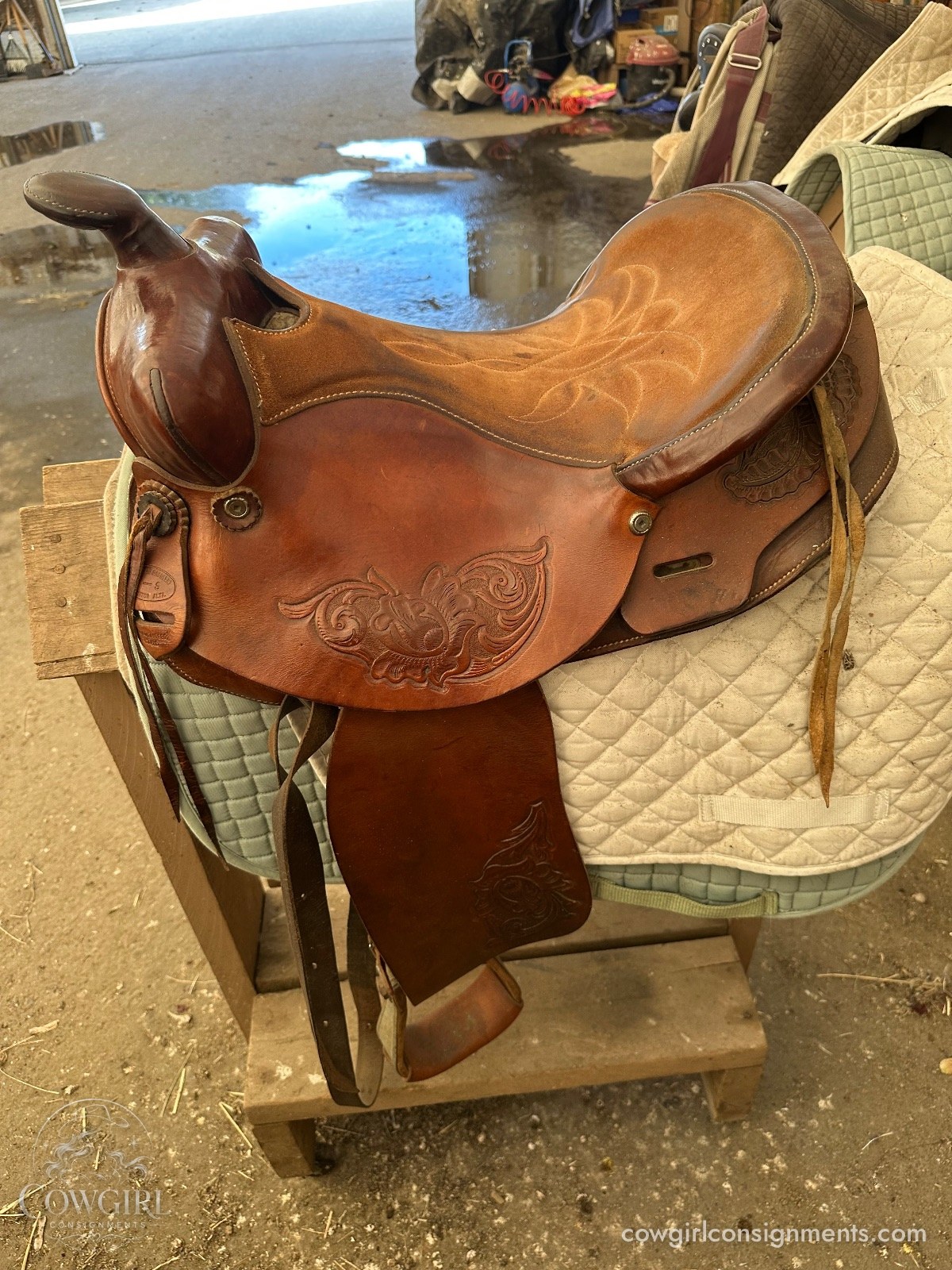 Cloverbar Western Trail Saddle, photo 3