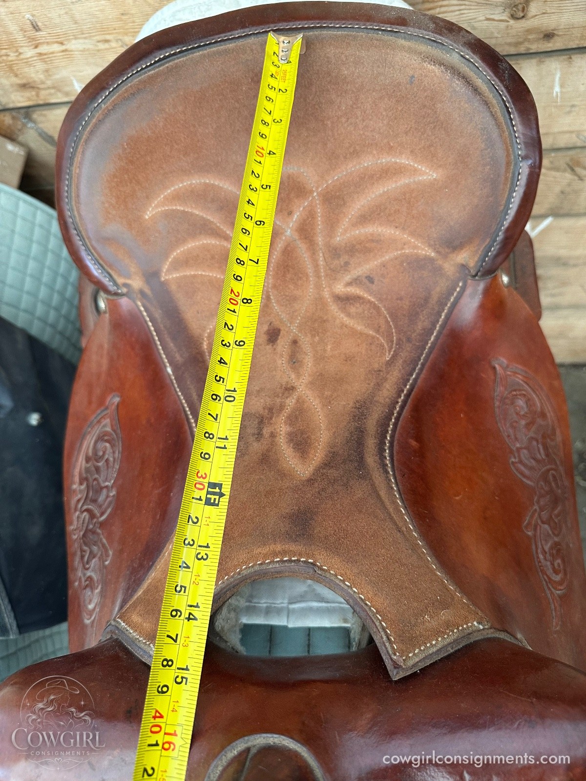 Cloverbar Western Trail Saddle, photo 5
