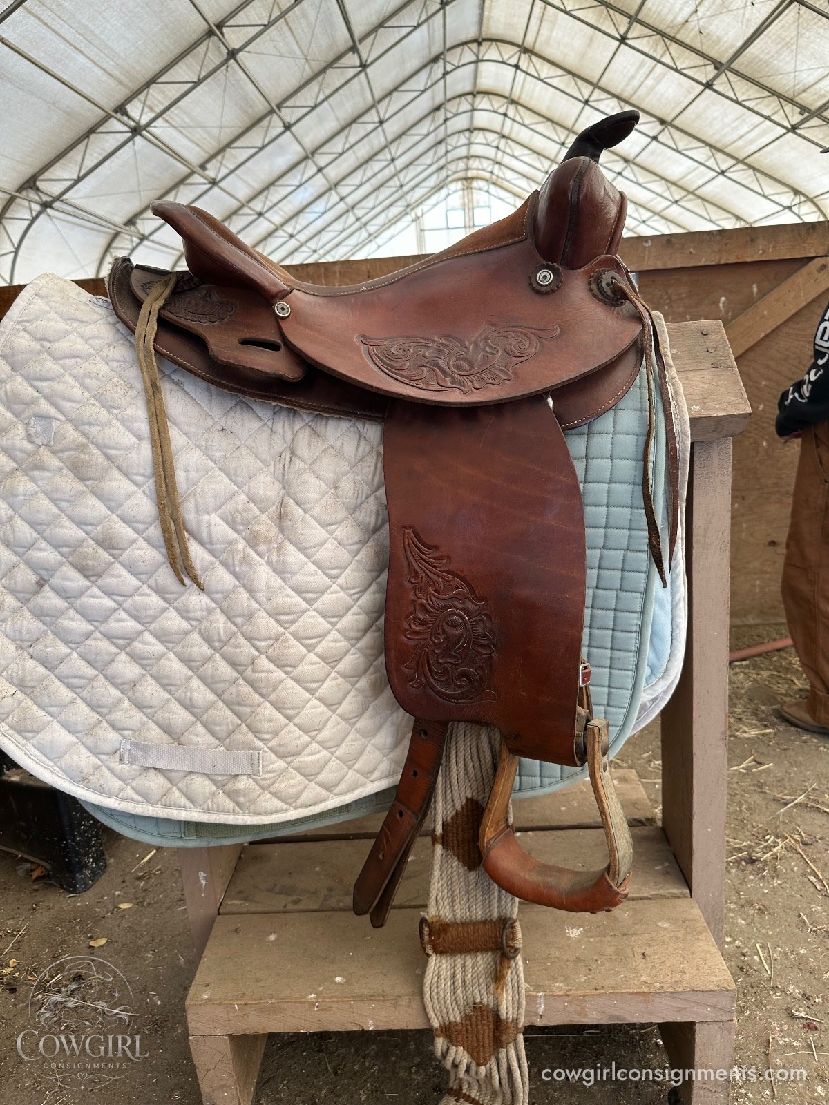 Cloverbar Western Trail Saddle, photo 7