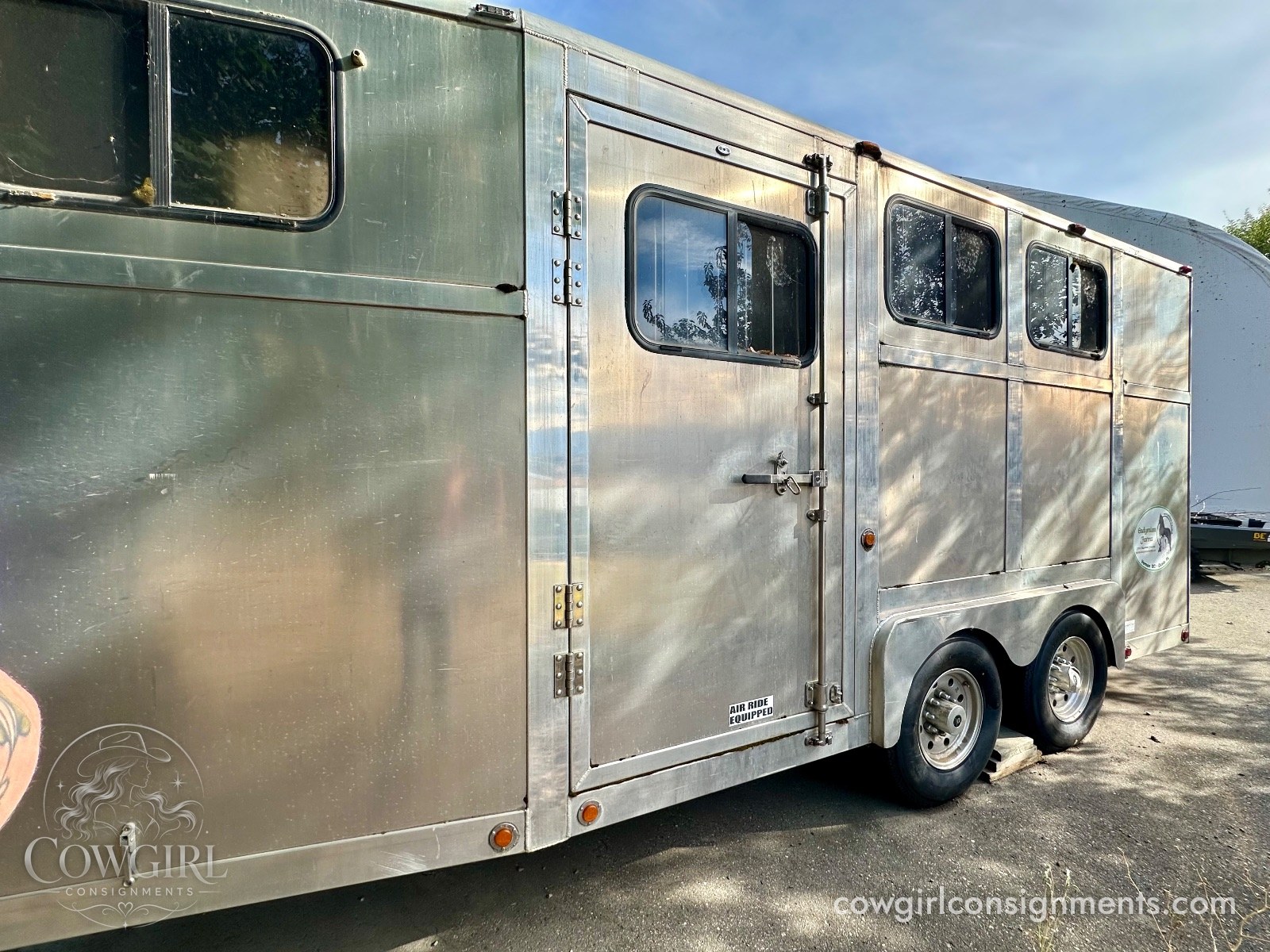 Custom, One Of A Kind, Extra-Tall Aluminum 3-Horse Trailer, photo 17
