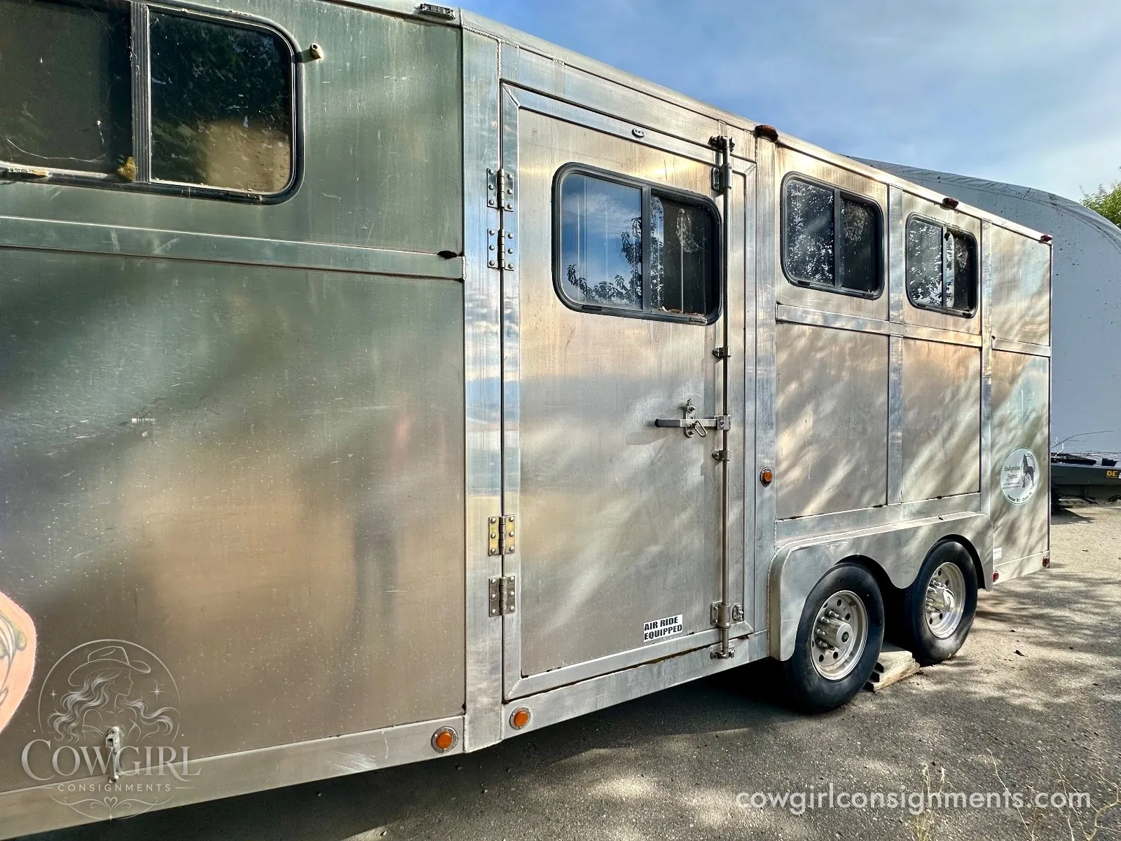 Custom, One Of A Kind, Extra-Tall Aluminum 3-Horse Trailer, photo 17