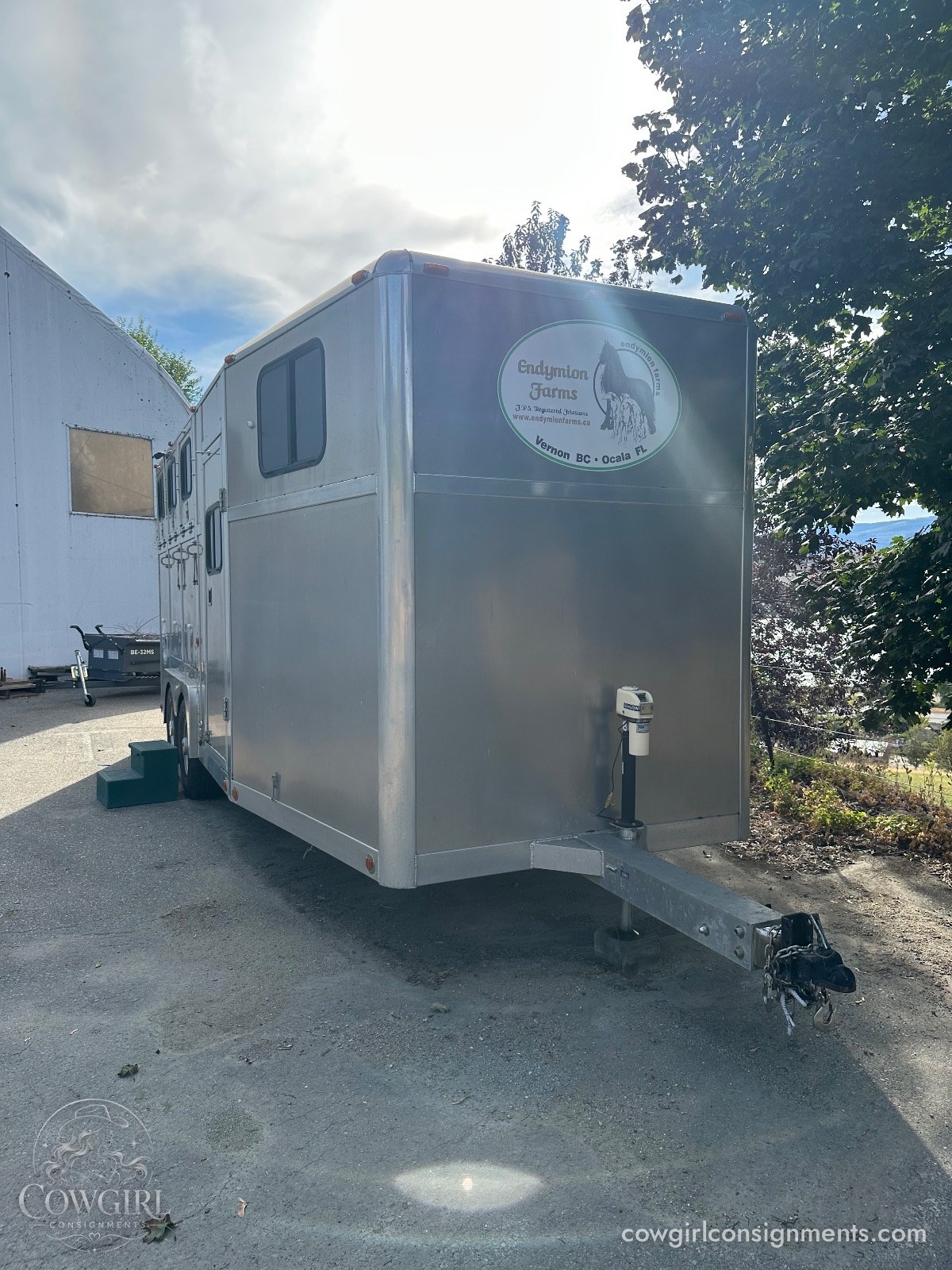 Custom, One Of A Kind, Extra-Tall Aluminum 3-Horse Trailer, photo 19