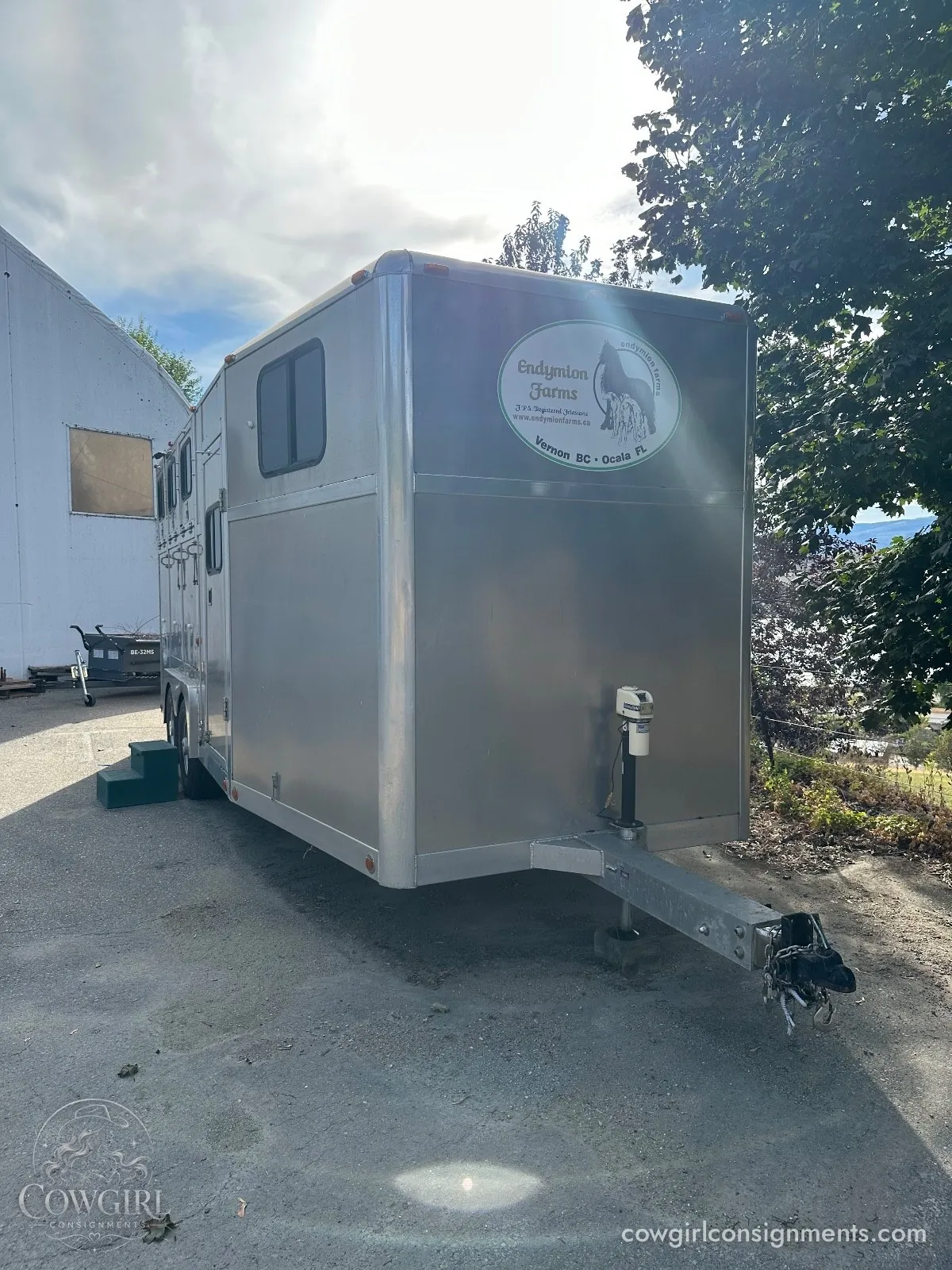 Custom, One Of A Kind, Extra-Tall Aluminum 3-Horse Trailer, photo 19