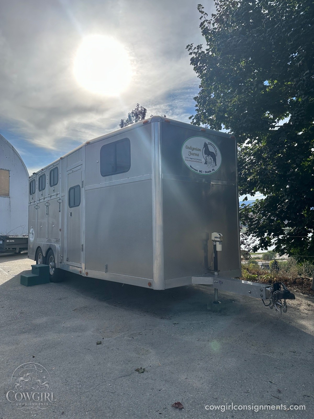 Custom, One Of A Kind, Extra-Tall Aluminum 3-Horse Trailer, photo 20