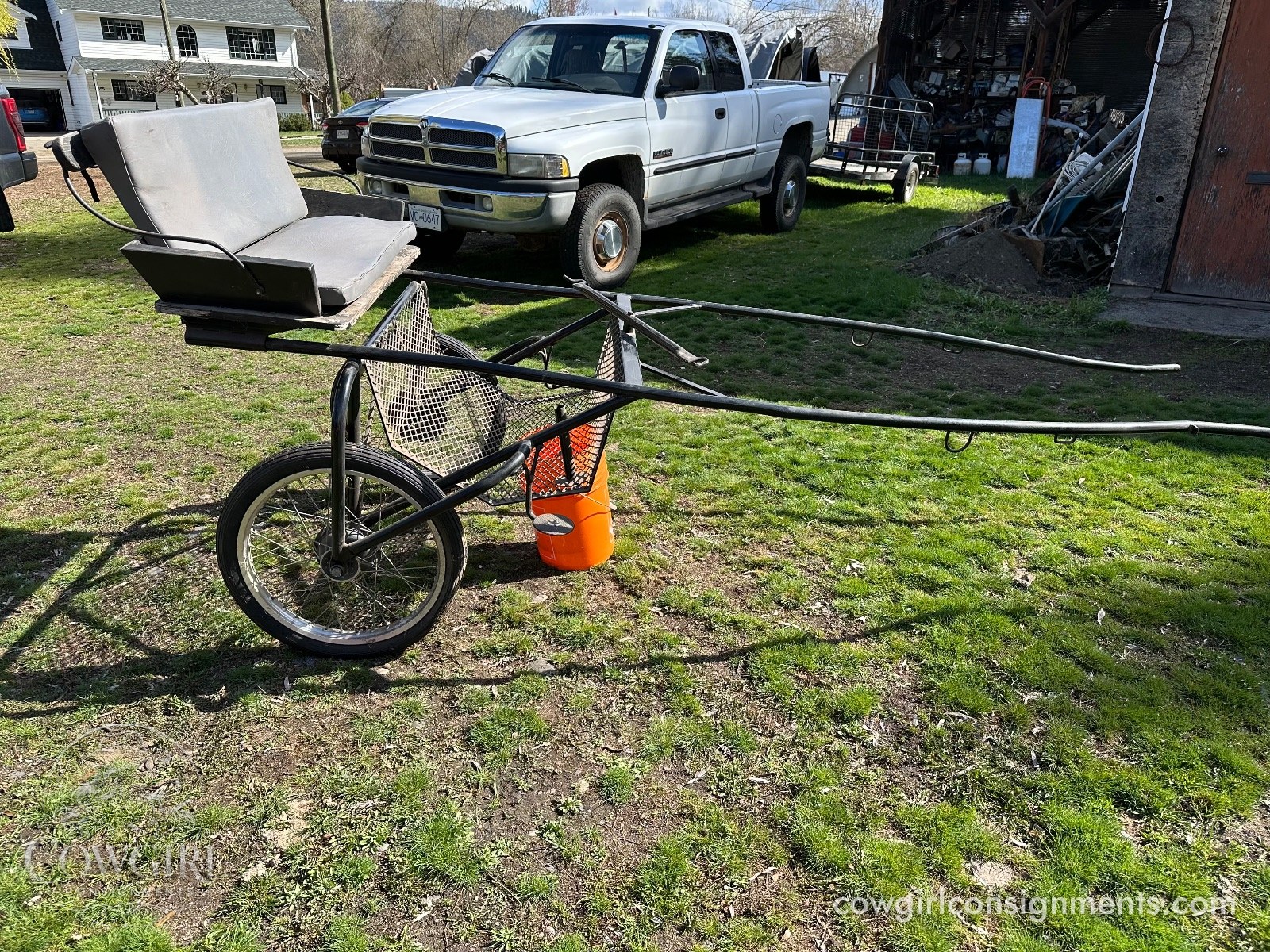 Easy Entry Horse Cart, Cob Size, photo 3