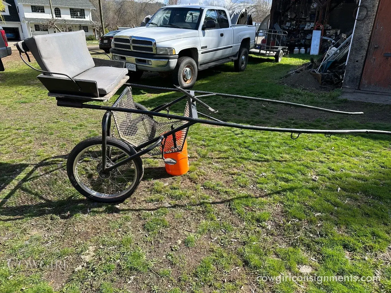 Easy Entry Horse Cart, Cob Size, photo 3