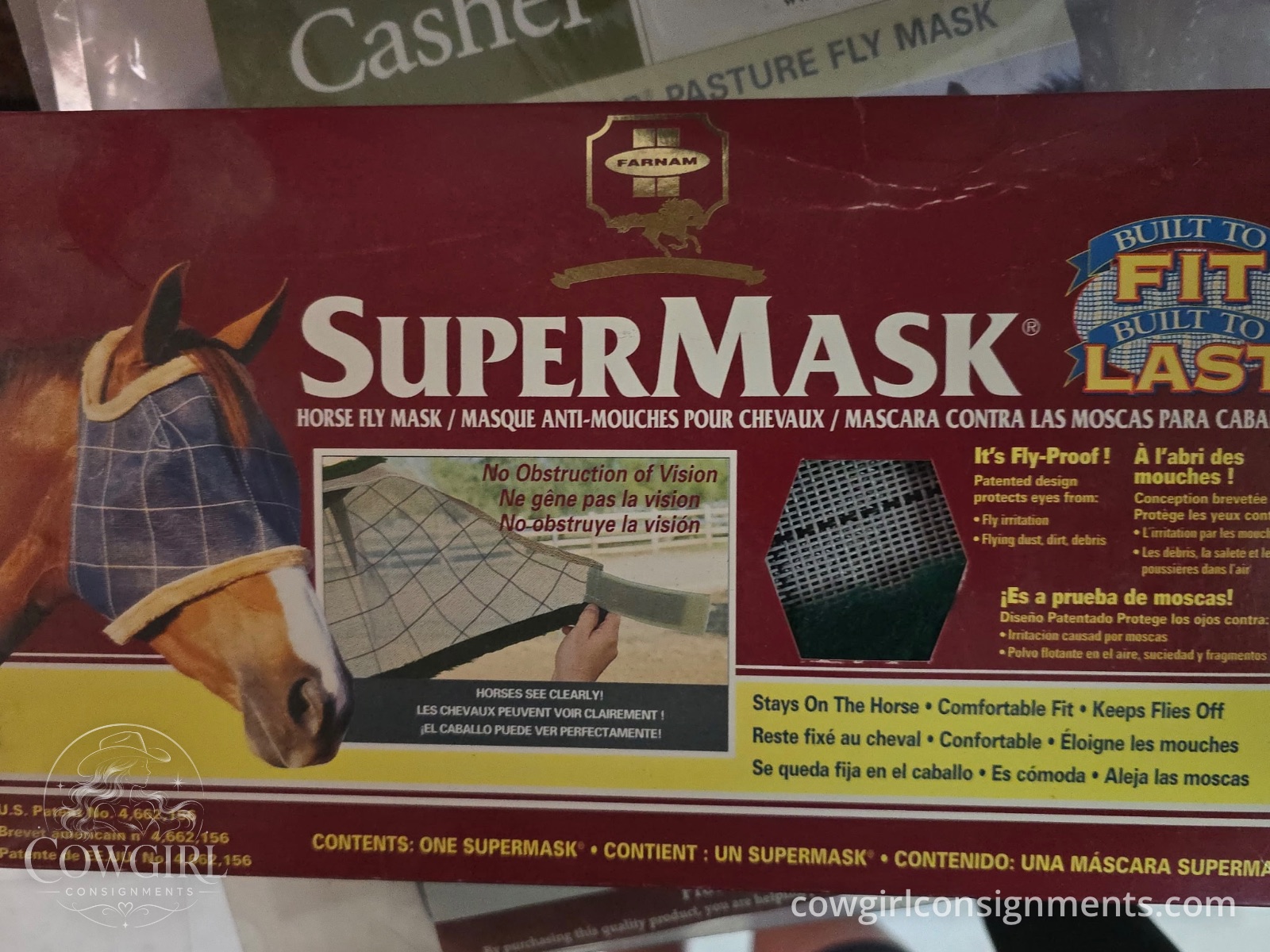 Foal Size Fly Masks, New In Package, Never Used, photo 2