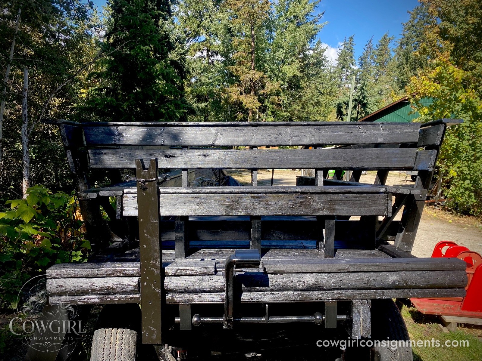 Horse Drawn Wagon With Sleigh Conversion And Wheelchair Ramp, photo 12