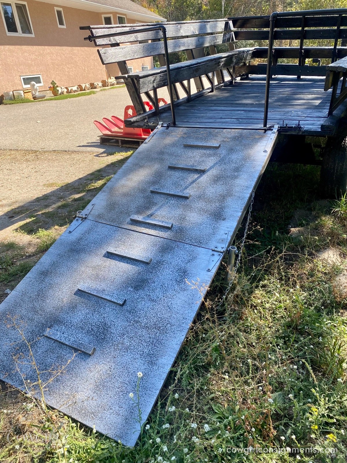 Horse Drawn Wagon With Sleigh Conversion And Wheelchair Ramp, photo 15