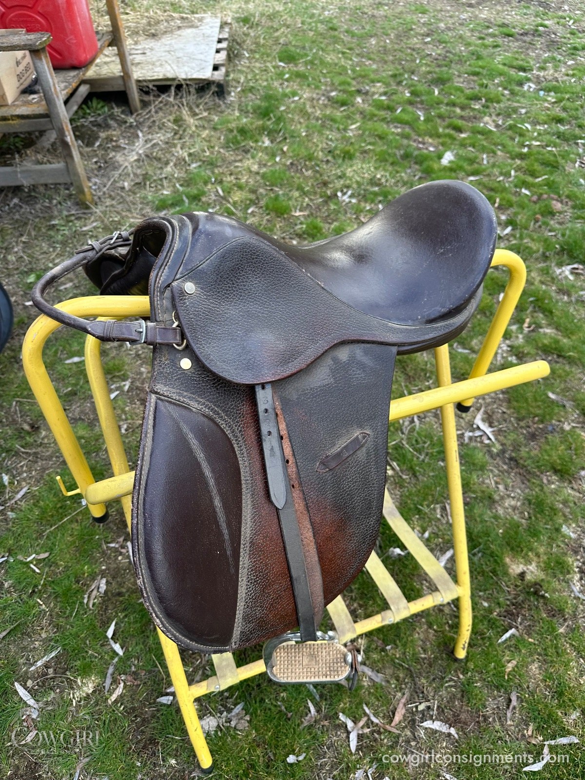 Leather All-Purpose English Saddle, photo 2