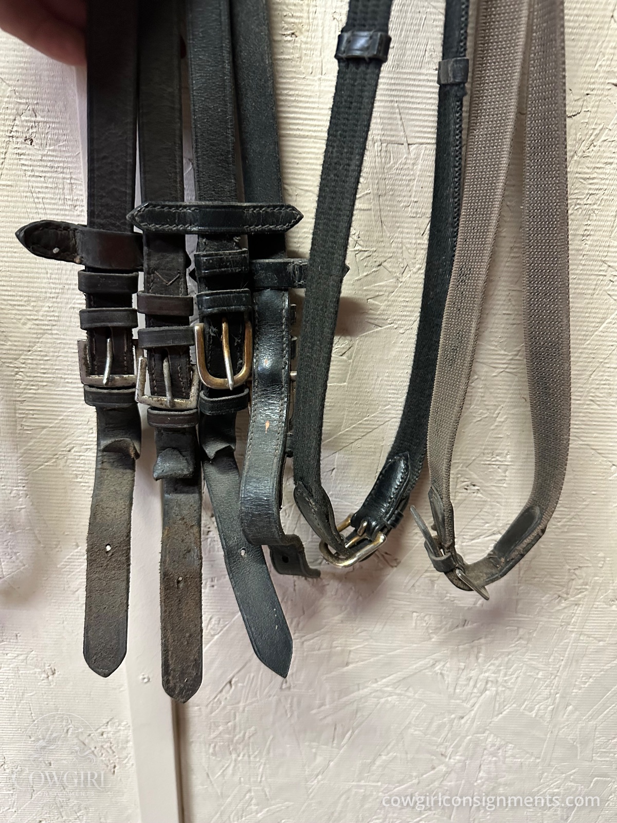Lot Of 2 English Reins