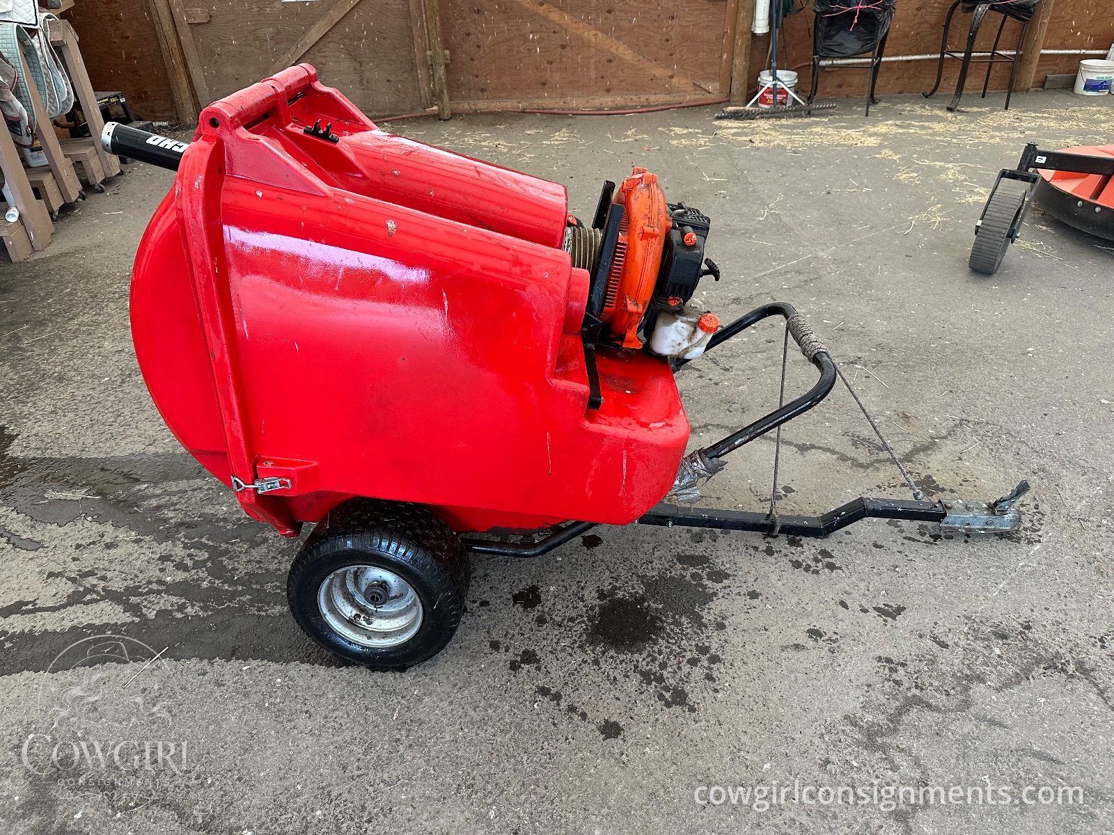 Paddock Cleaner, Tow-Behind Manure Vacuum, photo 2