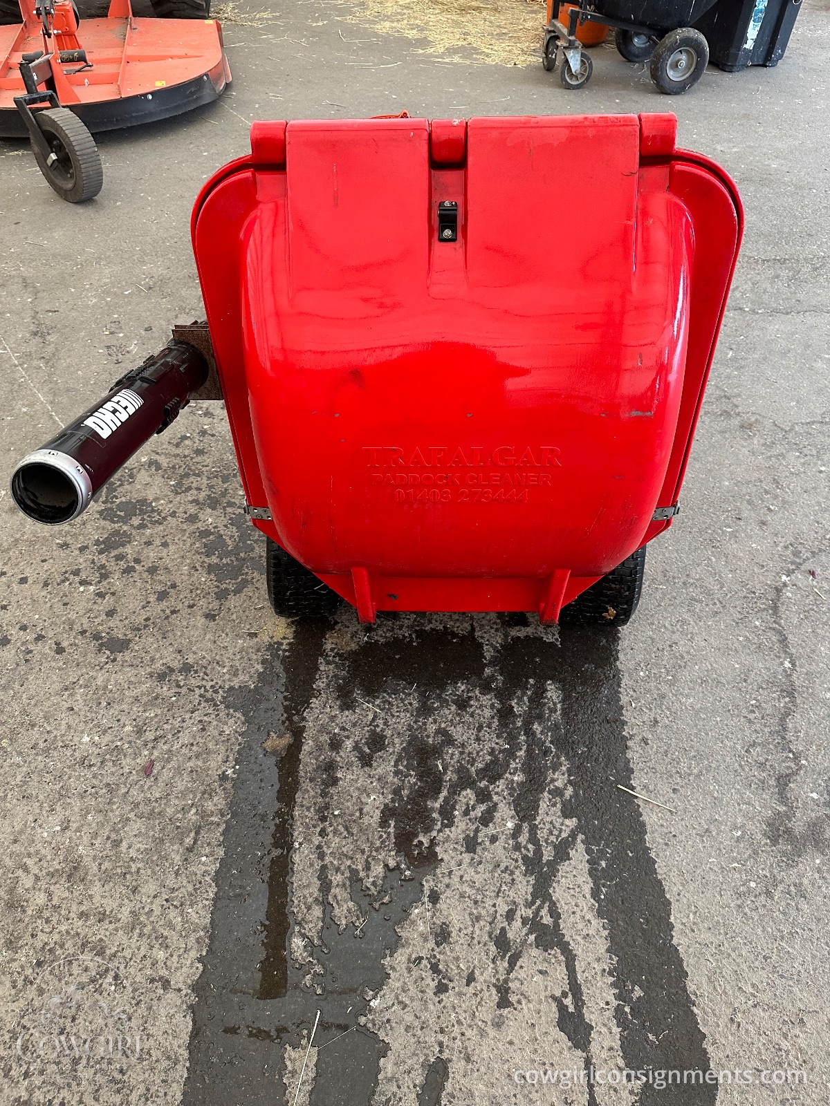 Paddock Cleaner, Tow-Behind Manure Vacuum, photo 4