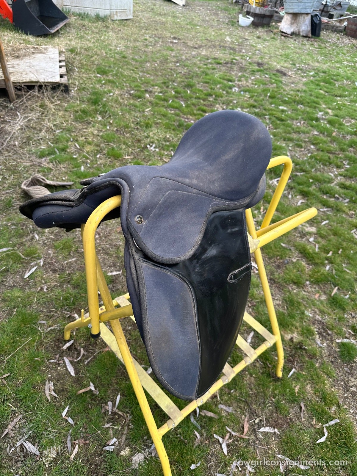 Riviera Synthetic All Purpose English Saddle