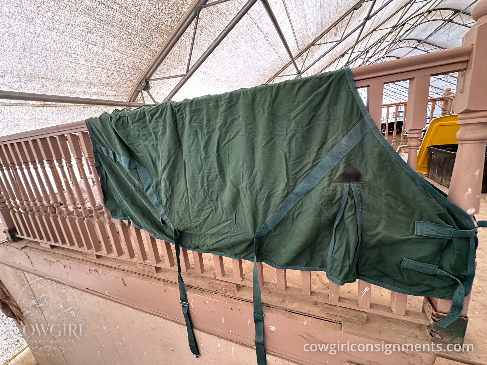 Shedrow Stable Sheet, 78", Hunter Green