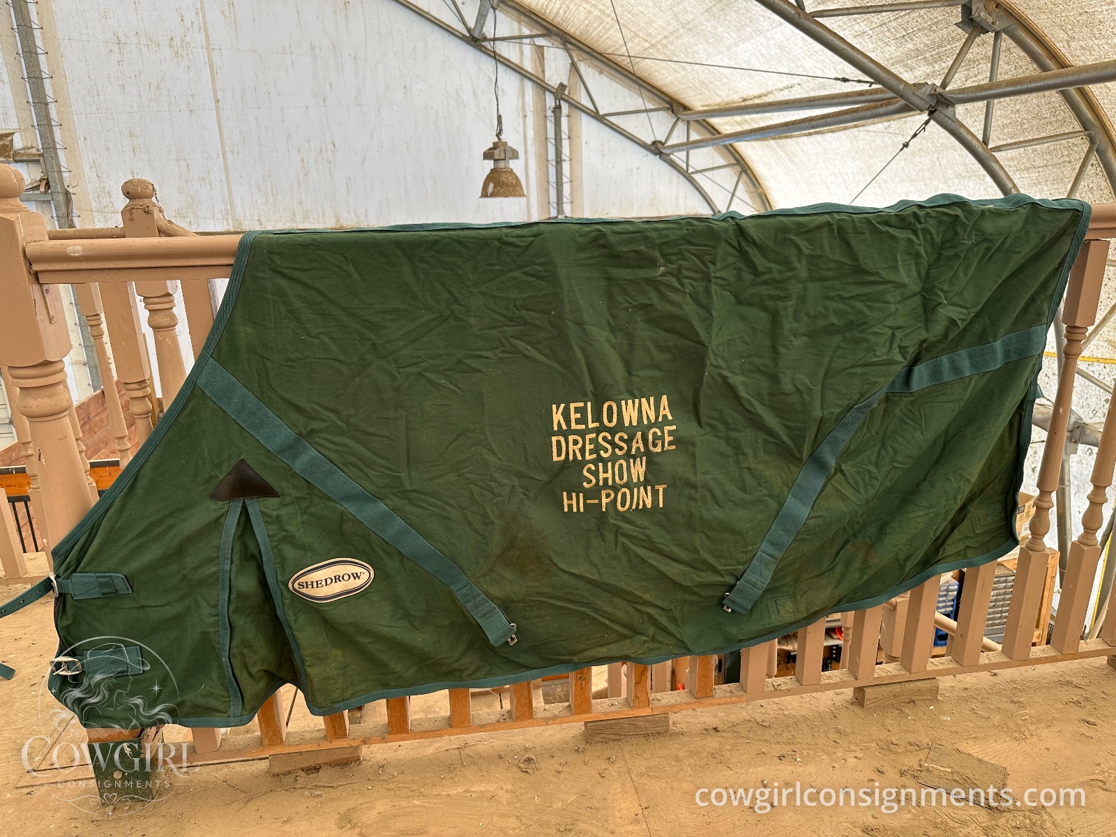 Shedrow Stable Sheet, 78", Hunter Green, photo 2
