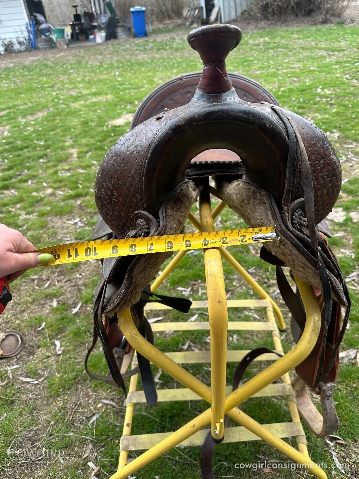 Vintage Western Saddle, photo 3