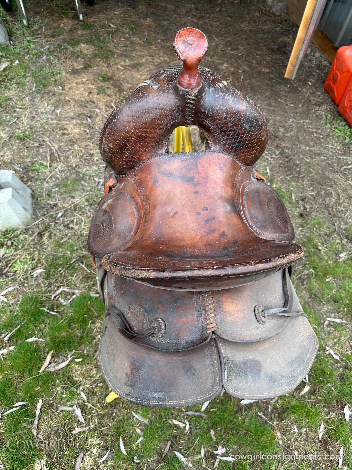 Vintage Western Saddle, photo 6