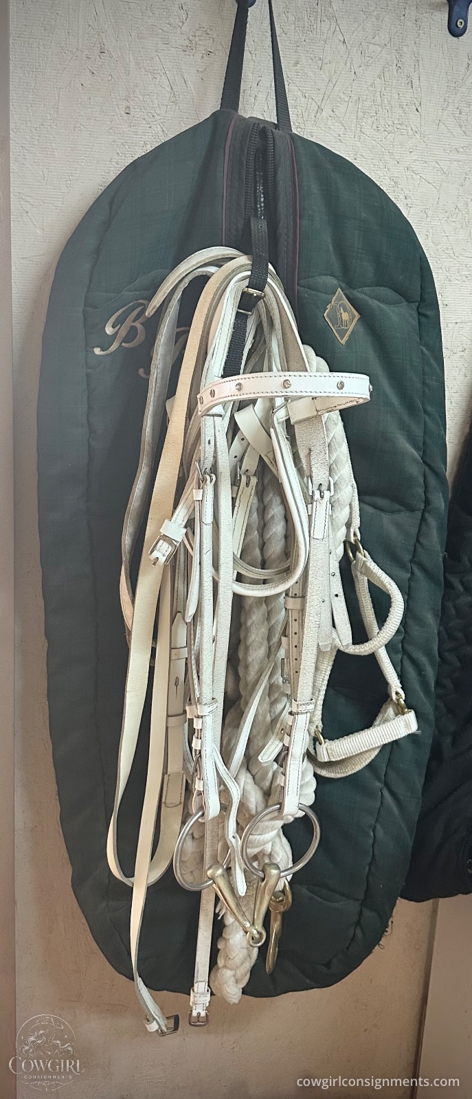 White Show Halter & Bridle Package